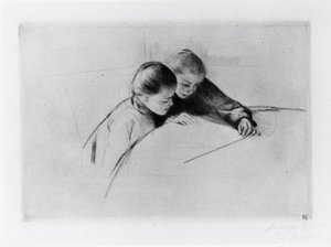 Kortet eller lektionen af Mary Stevenson Cassatt