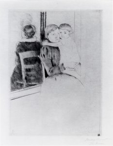 Spejlet af Mary Stevenson Cassatt