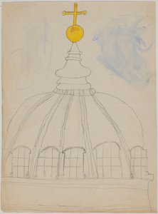 Ball of the Cathedral, 1868. af Mary Vaux Walcott