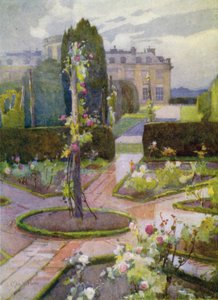 Rosenhaven, Rosneath House (farve litho)