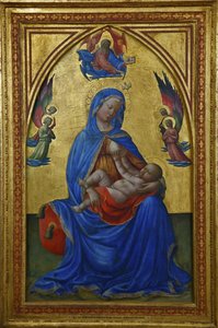 Jomfru og barn, ca 1435 af Tommaso Masolino da Panicale