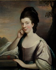 Portræt af en dame, menes at være fru Elizabeth Hartley (1751-1824)