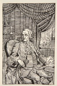 Franklin, kopi af Boris Mestchersky (d.1957) illustration fra 