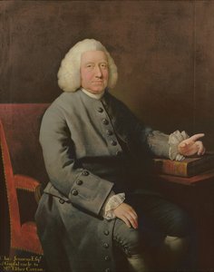 Portræt af Charles Jennens (1700-73), protektor og ven af Händels