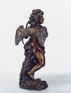 En figur af Amor, ca. 1700 (bronze) af Massimiliano Benzi Soldani