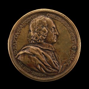 Giovanni Battista Mancini, død 1694, Generalagent for Toscana i Rom [forside], 1680. af Massimiliano Soldani