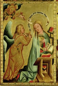 Bebudelsen fra St. Peters højalter i Hamborg, Grabower-alteret, 1383 (tempera på panel)