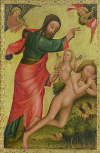 Evas skabelse, et panel fra Grabower-alteret, Sankt Petri-alteret i Hamburg (se også 153621)