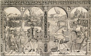 Kurfyrst Friedrich I Palatins historie, c1500-tallet af Master CS