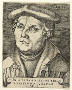 Portræt af Martin Luther