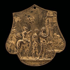 Mucius Scaevola, anden halvdel af 1400-tallet.
