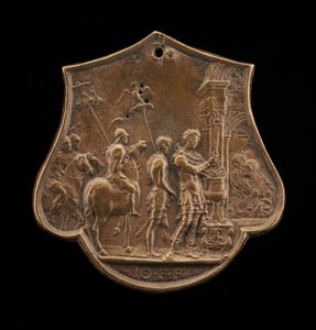 Mucius Scaevola, anden halvdel af 1400-tallet.