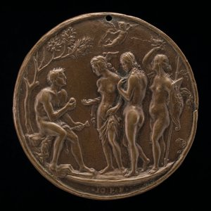The Judgment of Paris, anden halvdel af 1400-tallet. af Master IO.FF.