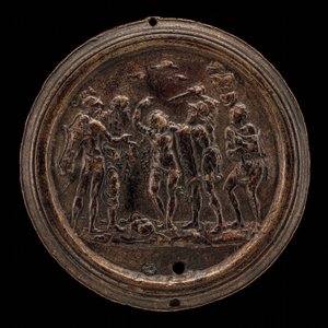 The Sacrifice of Iphigenia, anden halvdel af 1400-tallet. af Master IO.FF.