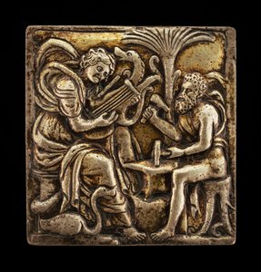 Apollo og Vulcan, 1500-tallet. af Master I.S.A.