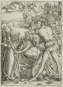 Johannes Døberens halshugning af Master MZ