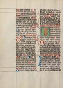 Dekoreret initial B af Master Michael