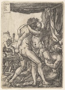 Hercules kæmper mod kentaurerne, 1577. af Master PM