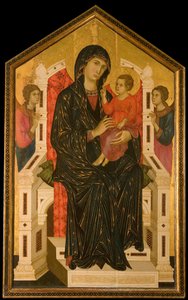 Maestà, anden halvdel af 1200-tallet af Master of Badia a Isola