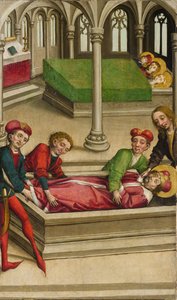 Begravelsen af Saint Wenceslas, ca. 1490-1500. af Master of Eggenburg