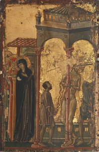 Flagelationen, første halvdel af 1300-tallet. af Master of Forli