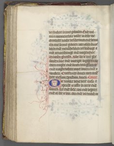 Timebog Brug af Utrecht: fol. 157v, tekst, ca. 1460-1465.