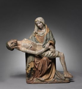 Vesperbild Pietà, ca. 1420. af Master of Grosslobming