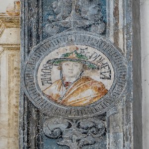 Fresker af mesteren fra Messkirch i Heiligkreuztal-WUS07868 af Master of Messkirch