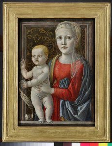Madonna og barn, 1440-c.1450 af Master of Pratovecchio