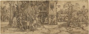 Scener fra den fortabte søns liv af Master of Saint Christopher