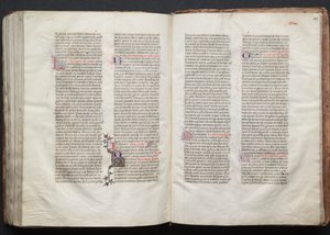 The Gotha Missal: Fol. 148r, Tekst, ca. 1375. af Master of the Boqueteaux