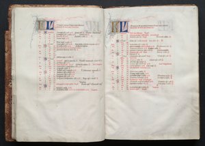 The Gotha Missal: Fol. 9v, tekst , c. 1375.