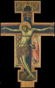Krucifiks af Master of the Borgo Crucifix