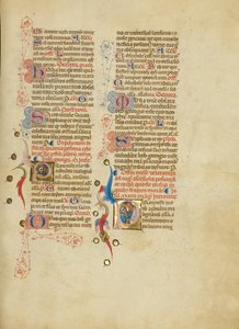Initial P: Saint George; Initial P: Saint Mark