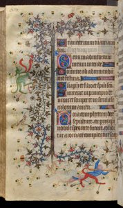 Timebog for Karl den Ædle, konge af Navarra (1361-1425): fol. 135v, Tekst af Master of the Brussels Initials and Associates
