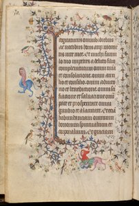 Timebog for Karl den Ædle, konge af Navarra (1361-1425): fol. 15v, Tekst af Master of the Brussels Initials and Associates