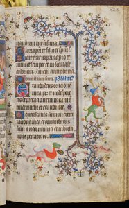 Timebog for Karl den Ædle, konge af Navarra (1361-1425): fol. 162r, Tekst af Master of the Brussels Initials and Associates