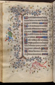 Timebog for Karl den Ædle, konge af Navarra (1361-1425): fol. 53v, Tekst af Master of the Brussels Initials and Associates