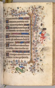 Timer for Karl den Adelige, konge af Navarra 1361-1425: fol. 223r, Tekst, ca. 1405.