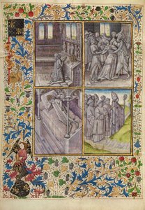 Kejser Konstantin beder i en kirke; Sophia plages af onde ånder; gennem en drøm beordrer Gud Konstantin til at finde Antonius