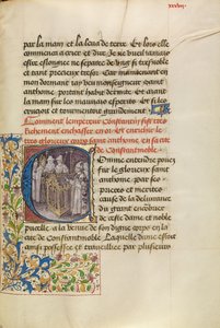 Initial C: Kejseren af Konstantinopel nedfælder Sankt Antonius