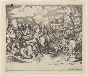 Scipios sejr over Syphax af Master of the Die