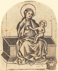 Madonna og barn af Master of the Dutuit Mount of Olives