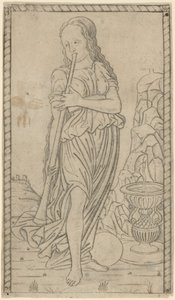 Caliope (Calliope) af Master of the E Series Tarocchi