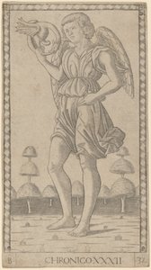 Chronicle (tidens geni) af Master of the E Series Tarocchi