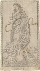 Clio af Master of the E Series Tarocchi