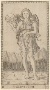 Cosmico (verdens geni) af Master of the E Series Tarocchi