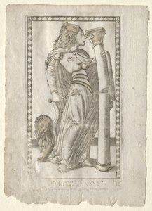 Forteza (fra Tarocchi, serie B: Cosmic Principles and Virtues, #36) af Master of the E Series Tarocchi