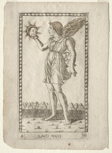 Genius of the Sun (fra Tarocchi, serie B: Cosmic Principles and Virtues, #31) af Master of the E Series Tarocchi