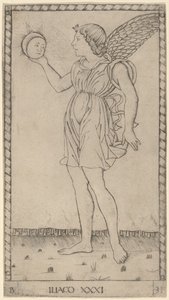 Iliacus (solens geni) af Master of the E Series Tarocchi